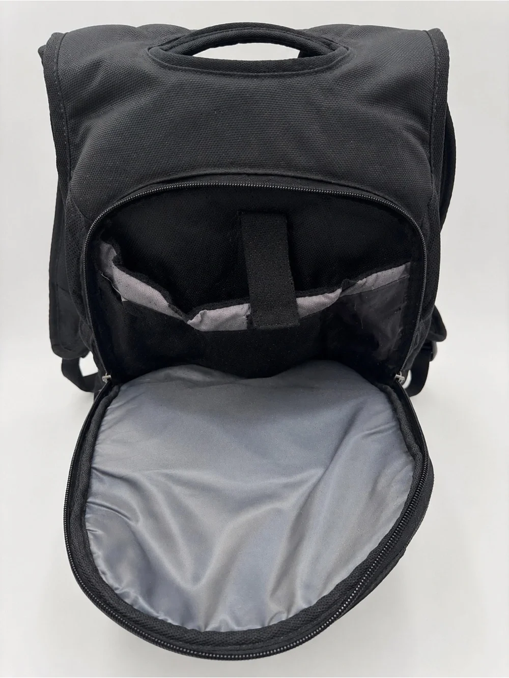 Kensington Black Men's Backpack with Multiple Compartments